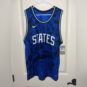 Nike USMNT “States” Basketball Jersey Men’s Small NWT